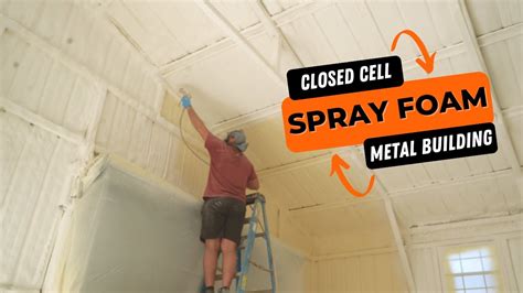 spray foam metal building problems